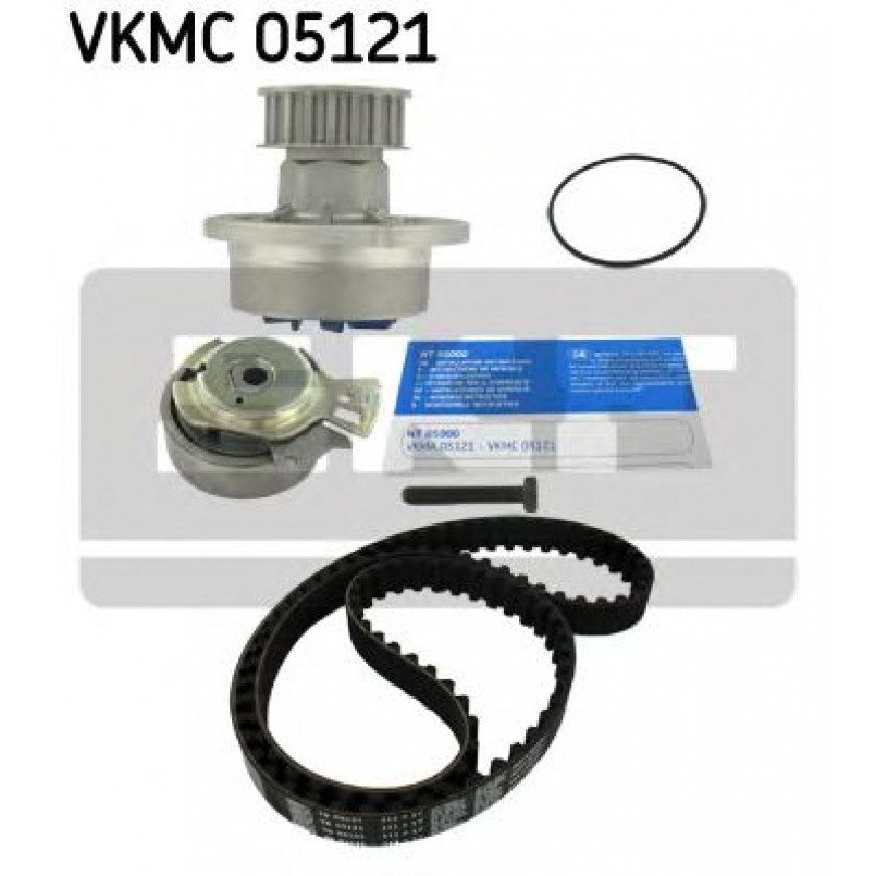 VKMC 05121 SKF - Насос охолоджуючої рідини + комплект зубчатого ремня
